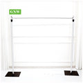 Party Metal Flower Wall Frame Circle Round Wedding Event Stage Portable Pipe Stand Backdrop