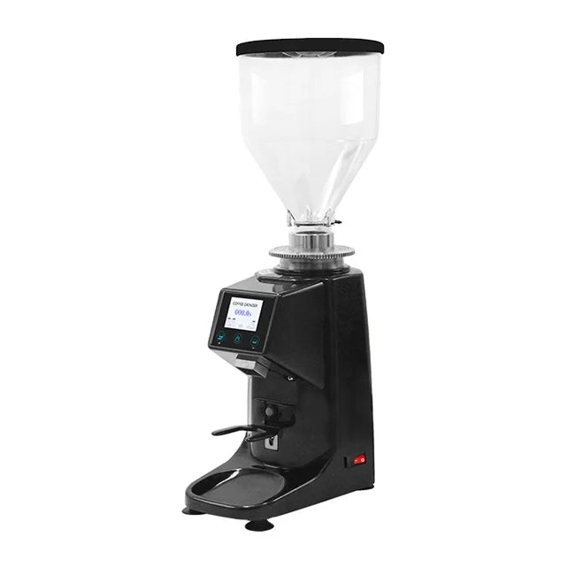 Commercial High Capacity Electrical Coffee Grinder Bean Grinding Machine LCD Touch Control Electric Espresso Grinder