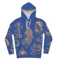 Fitspi Wholesale American Size Sublimation Printing Plus Size Hoodies Sweatshirt Pullover Dropshipping