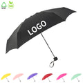 Ovida Sombrillas Rain Umbrella Cheap Paraguas Small Uv Phone Pocket Windproof Folding 5 Automatic Mini With Logo