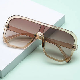Fashionable Big Frame Black Mens Sunglasses Square Kacamata Hitam Pria Gafas De Sol Cuadrado Shades Sonnenbrille Eyewear