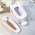 Nail Dipping Powder Recycling Collection Container Box Nail Rhinestones Recovery Storage Box