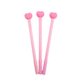 2021 Pink Heart Cartoon Gel Pen Girl Kawaii Gel Pen Children Student Stationery School Supplies Gift Prize