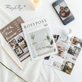 Cute Classic A5 Decorative DIY Block Stickers 20 Sheets UV Printed Journal Diary for School Traveler Article Stationery Supplies