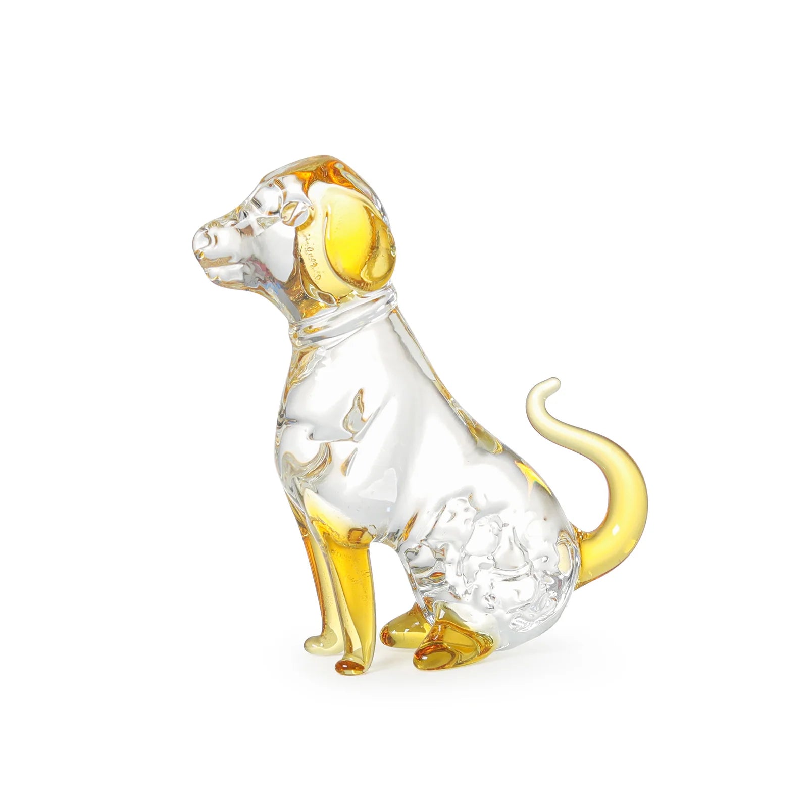 Crystal Dog Puppy Cute Birthday Sweet Gifts Figurine Collection Animal Collectible Ornament