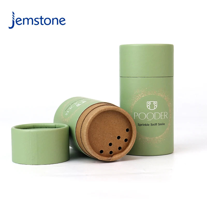 Suppliers Custom Specialist Food Powder Packaging Paper Tube 100% Recycled Round Spice Cylinder Packaging