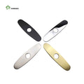 Modern 304 Stainless Steel Brass Black Sink Hole Cover Kitchen Faucet Deck Plate with Easy Installation