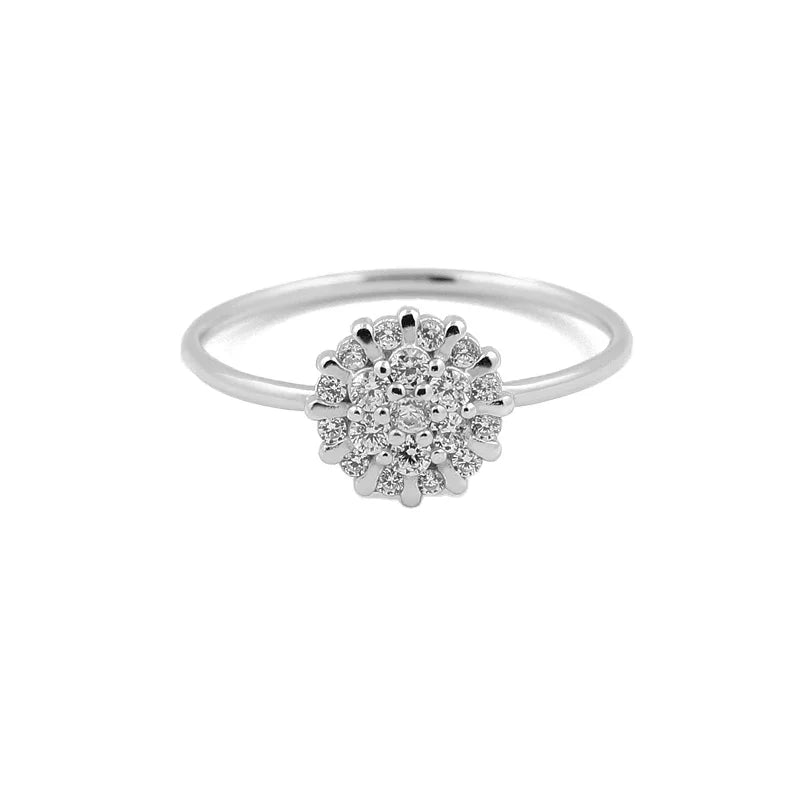 Wholesale Zircon Ring Silver Rings Silver 925 Jewelry Rings Jewelry Women