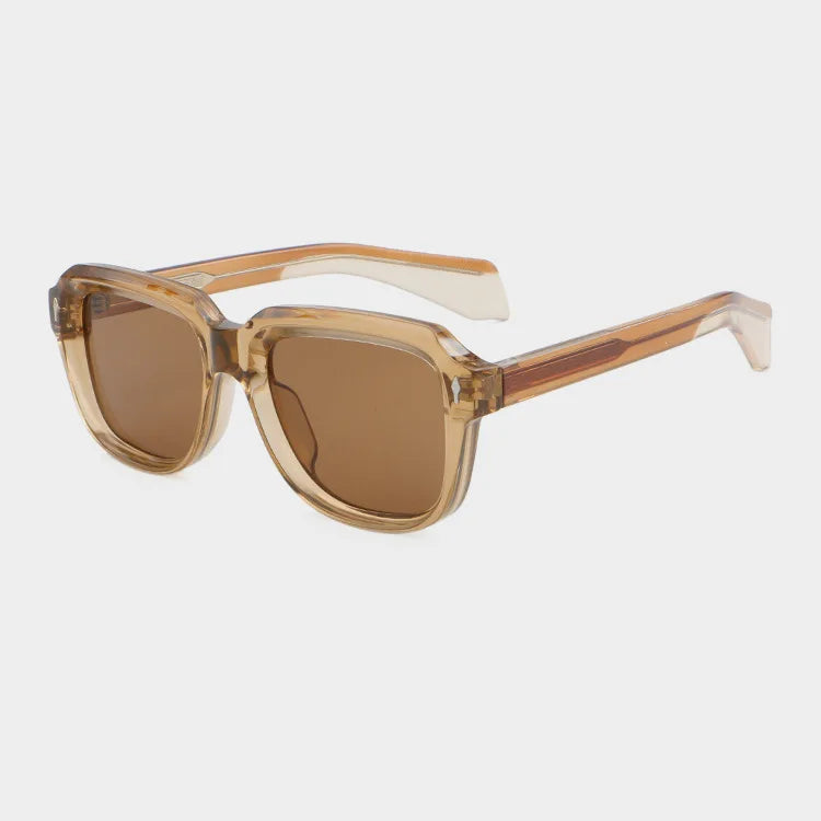 2024 New 9808 Large Frame Pin Fashion Sunglasses 9808 Square Retro Premium Sunglasses