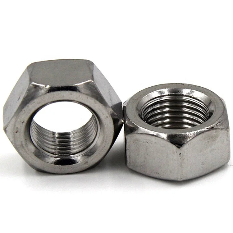 Left Hand Thread Hexagon Hex Nuts 304 Stainless Steel Metric