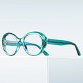 Twooo 2146 Colorful Oval Frame Unisex Reading Glasses Blue Light Blocking Glasses 2024
