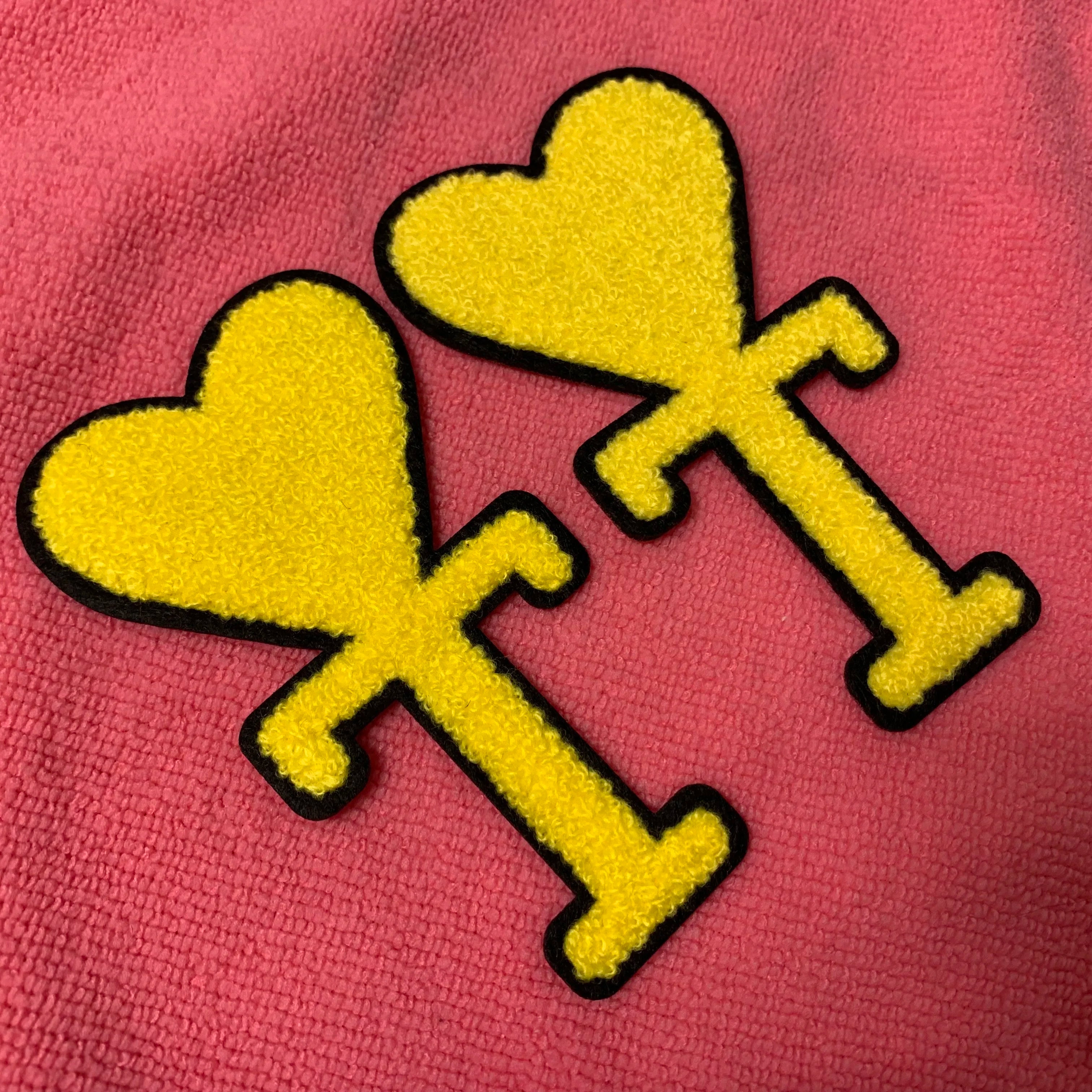 Fast Delivery Brand logo Iron on Chenille Embroidery Patchlaser Cut Fluffy Towel Embroidery logo Emblem for Hoodies