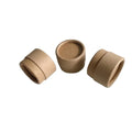 Eco-friendly Solid Perfume Kraft Cardboard Paper Jar Oil-resistant 5ml/10ml/15ML Deodorant  Packaging Lip Balm Round Container