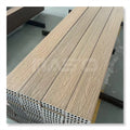 Eco-Friendly Modern Square WPC Composite Decking Wood Grain for Balcony Outdoor Garden Swimming Pool Waterproof Co-Extrusion