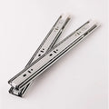 Stainless Steel Slide Rail Soft Closing Wheel Fully Extended Telescopic Slider Factory Price Pull-out Workbench Mechanism