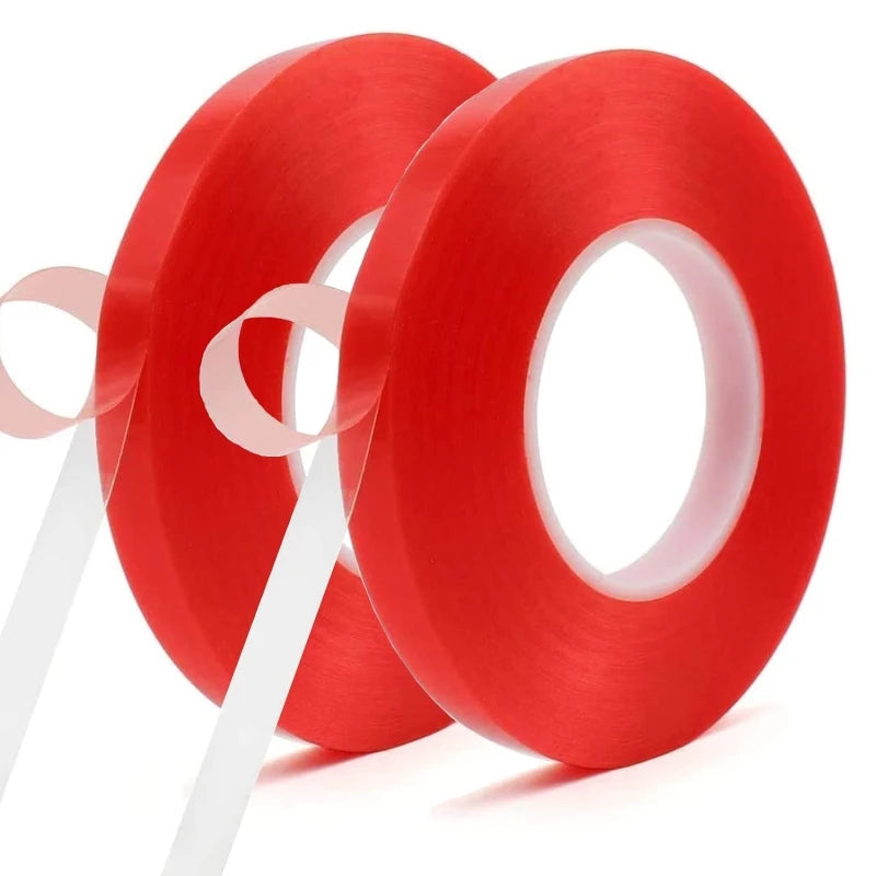 High Transparent Double-Sided Tape 50m Waterproof Acrylic Foam PET Pressure Sensitive Strongly Adhering Double-Sided Tape