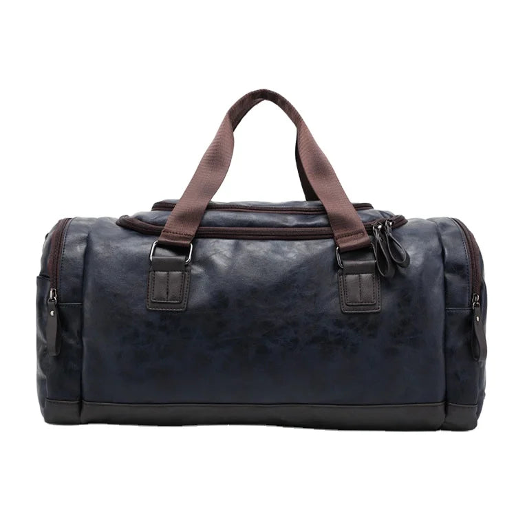 2023 Big PU Leather Travel Duffle Bag Cheap Weekender Bags for Women Men
