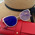 Fashion Women Ladies Optical Cateye Spring Hinge Metal Black Gold Lunettes Antireflet Bleu Photochromic Bezel Photogray Glasses
