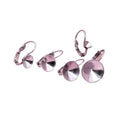 Diy Clip in Fashion Clip-on Titanium Steel Stickiness Shell Earring Accessories Bezel Setting Earring Clips for Satellite Stone