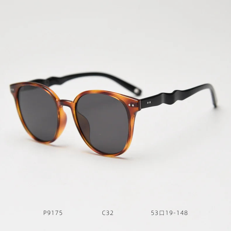 2026 Polarized Sunglasses Men Women Brand Designer Retro Round Sun Glasses Vintage Male Female Goggles UV400 Oculos Gafas De Sol