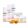 Private Label Vitamin C Organic Face Care Set Anti-acne Serum Body Lotion Whitening Cream Gift Set Turmeric Skin Care Set