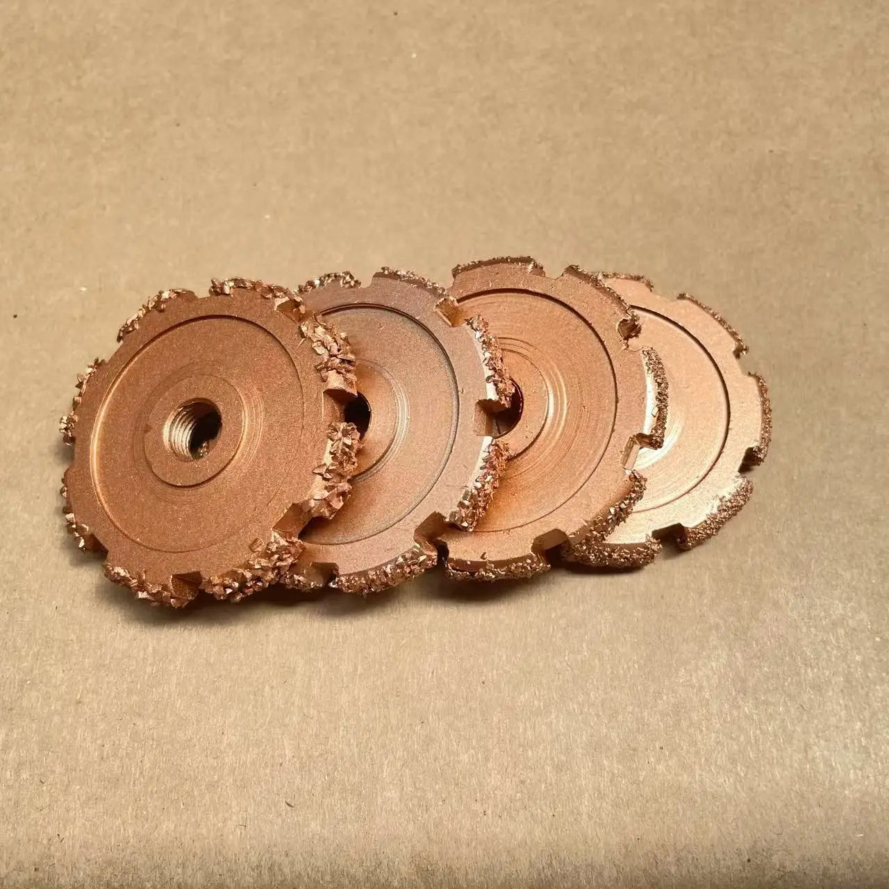 High-quality Tungsten Steel OEM Auto Repair Accessory 51*10mm Gear Grinding Wheels Grit 18/23/36/60 Bore 3/8'' Tyre Repair Tool