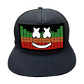 Customized Design El Panel Cap for Party Festival Sound Activated Equalizer El Capflashing El Cap