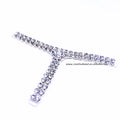 Wholesale 2025 Fashion Y Rhinestone Connector Swimwear Thong Underwear Accessories for Hot Summer Selling