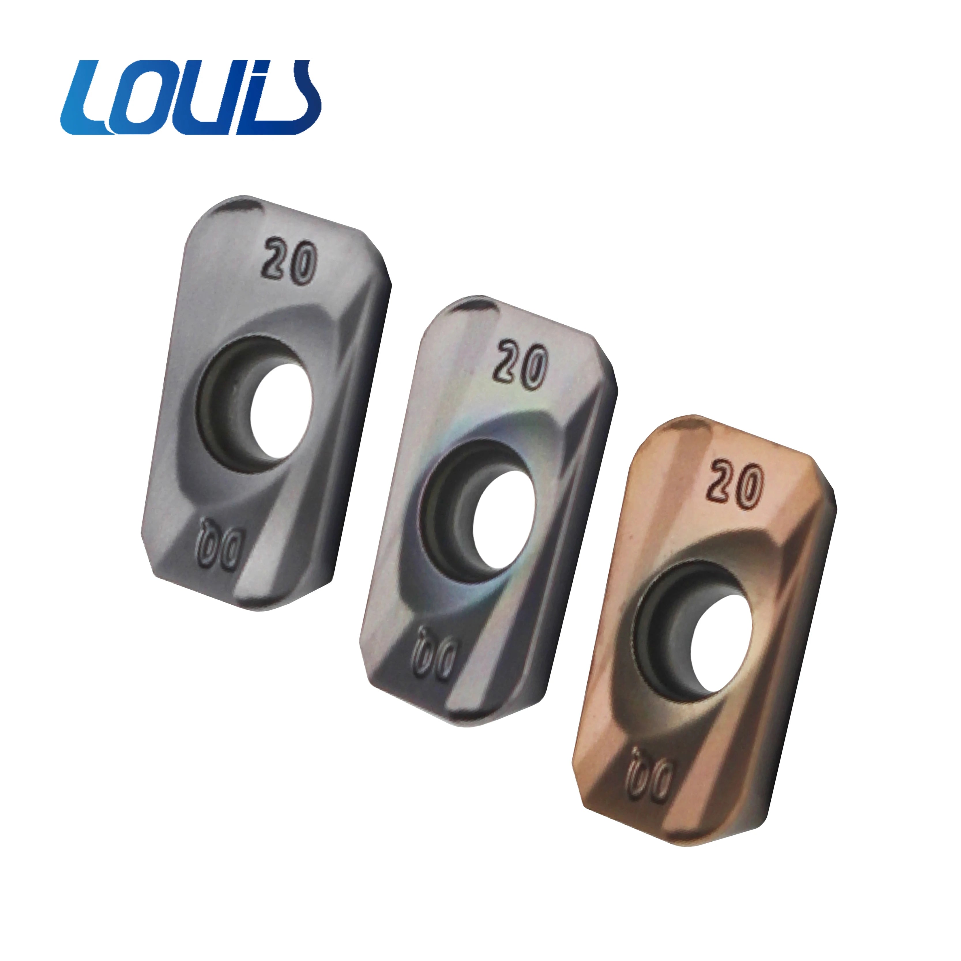 CNC Milling Cutter APMT113520 Special Large R Angle Rough Milling Machine Cutter PVD Coated Super Hard Louis APMT