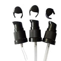 18/410 Black Plastic Lotion Nozzle Head 18MM Treatment Pump Lids Bottle Caps