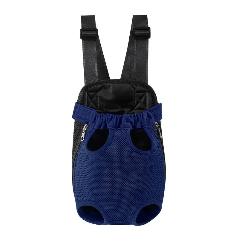 Pet Factory Accessories Adjustable Pet Folding Front Backpack Small Dog Sling Cat Carrier Backpack Pet Carrier Bag