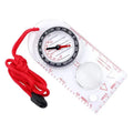 Ruler Map Scale Multi Functional Small Outdoor Magnifying Camping Hiking Adventuring Travel Compass