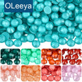 OLeeya Hot Sales Quality Rhinestones Crystal Macaron Rhinestone Non Hotfix Strass Noctilucent for Nail Art Rhinestones