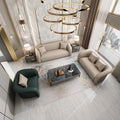 Modern Home Living Room Furniture Luxury Sofa Set Modern Couch Royal Furniture Cowhide Leather Italian Sofa Set