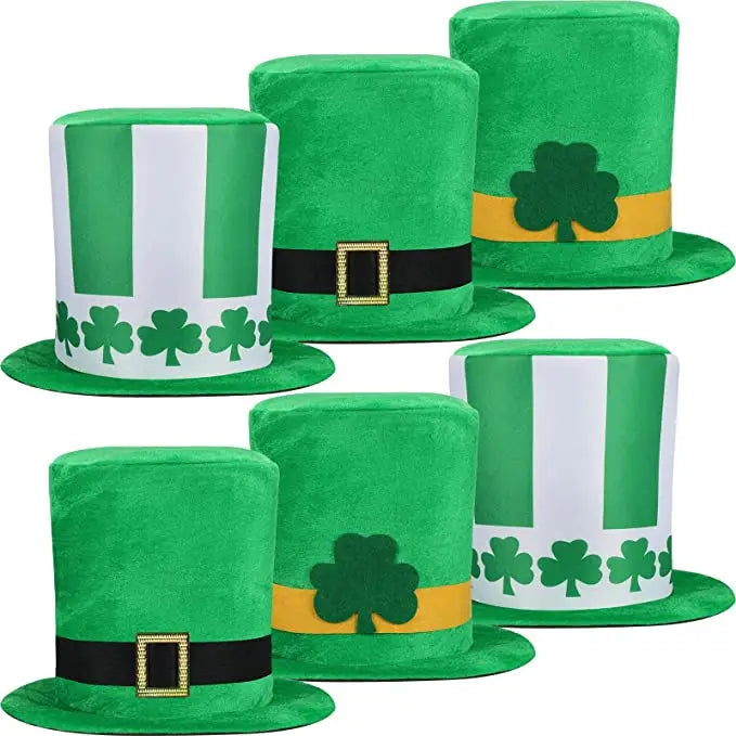 St Patrick's Day Party Favor Green Irish Top Hats