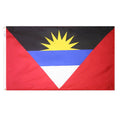 Promotional Product Banderas De Paises Banner Any Design Outdoor Flag 100%polyester Custom Antigua and Barbuda Flag