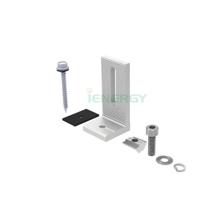 Solar Energy Solar Panel Parts Mounting Components  Aluminium L Foot for Solar PV