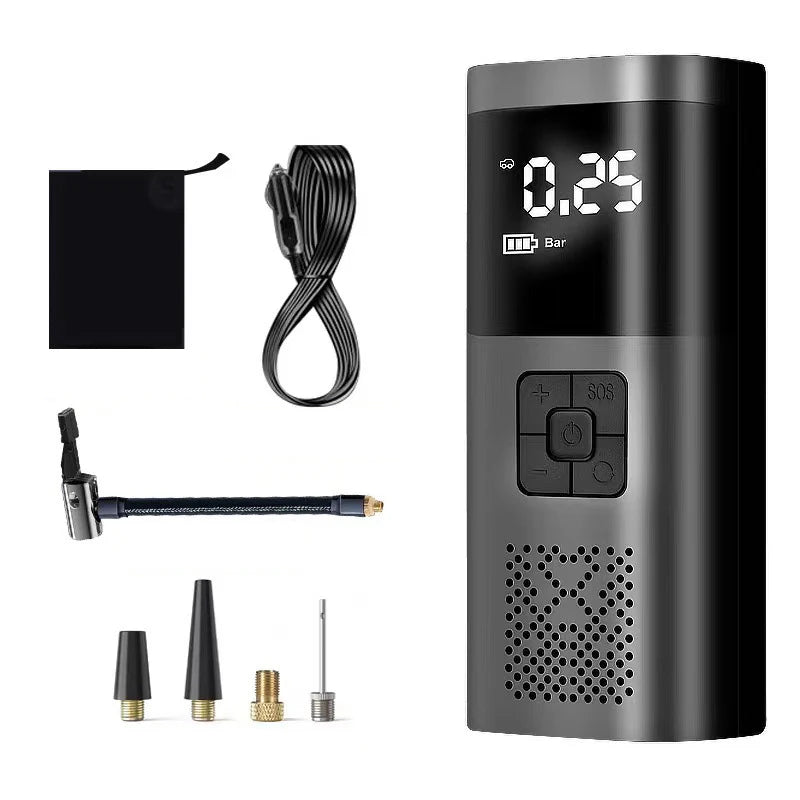 Portable Air Compressor Wireless Inflator Car Pump Smart Inflator Pump Electric Air Pump for Car Tires