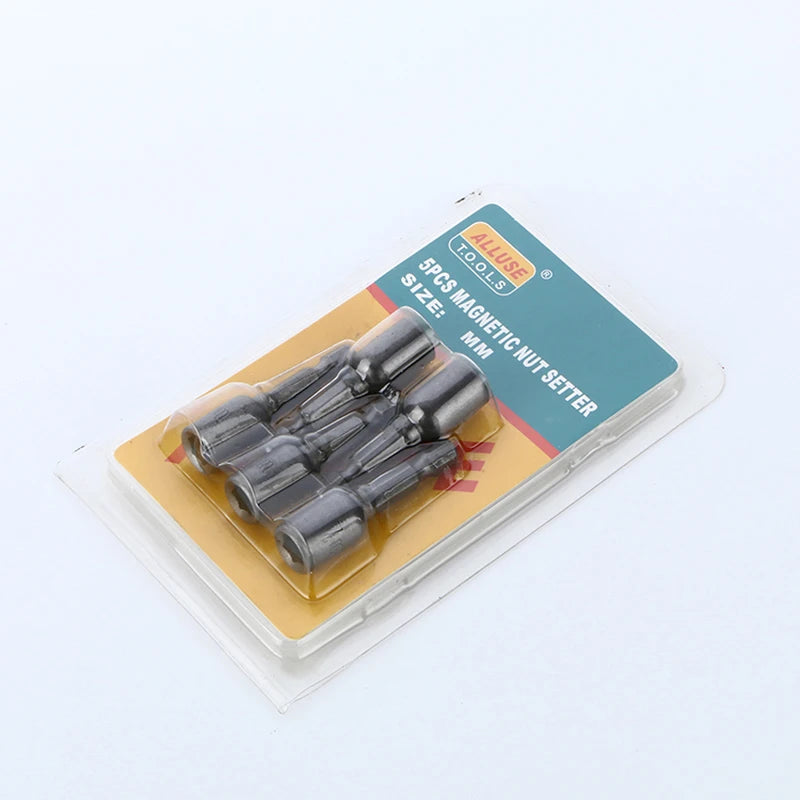 Wholesale Best-Selling Durable Multifunctional Plum Blossom Electric Magnetic Nut Setter 40CR Brushed Industrial Tool Parts