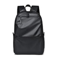 Large Capacity Fashion School Backpack Custom Waterproof PU Leather Nylon Lining for Travel College Casual Use