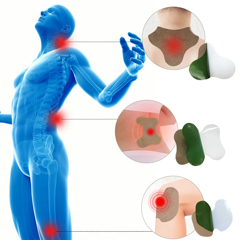 Support Customize Wormwood Knee Pain Patch High Effective Lumbar Spine Pain Patch