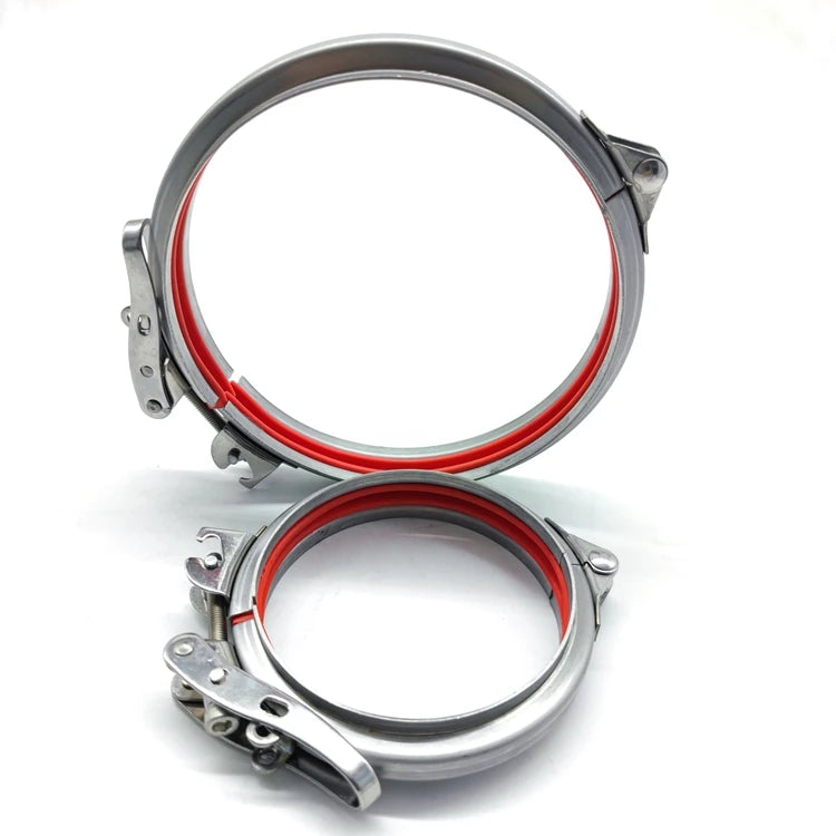 250mm 10" Air Duct Dust Collection Systems Connect Pipe Clamp Quick Release Pipe Clamp