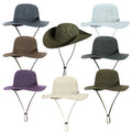 Mens and Womens Sun Protection Wide Brim Bucket Hat Waterproof Breathable Packable Boonie Hat