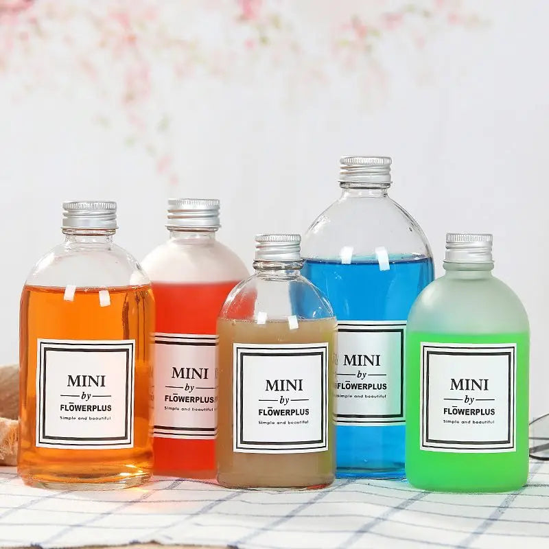 Empty Frosted 150ml 270ml 350ml 500ml Juicy Bottles Beverages Glass 16 oz Glass Bottles for Beverage