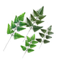 Factory Sale Silk Leaves Green Wall Decoration Fern Artificial Leaves for Wedding Plant MegaBDM