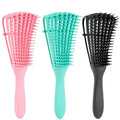 Hot Selling Private logo Factory Direct Sales TPEE Material Multi-function Soft and Fluffy Anti-tangle Massage Hair Brush