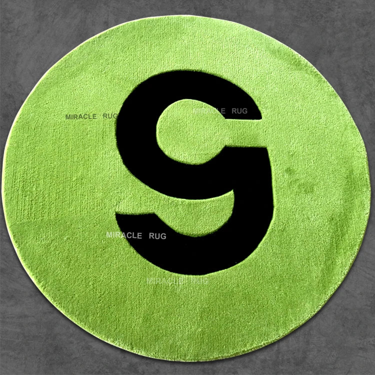 Customized Digital Design Rugs Handmade Die Cut Carpet Hand Tufted Custom Rug