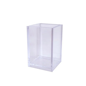 Creative Transparent Pen Holder Acrylic Pen Holder Desktop Storage Box