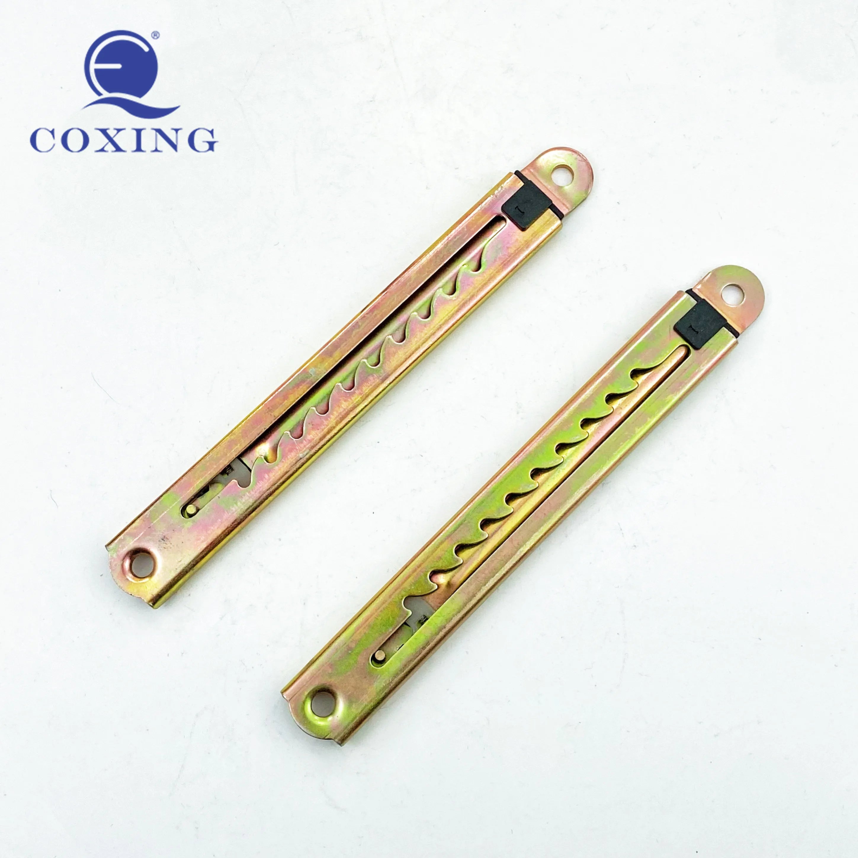 Reclining Sofa Headrest 10 Gears Connector Hinge Locking Hinges for Beauty Bed Headrest Hinge