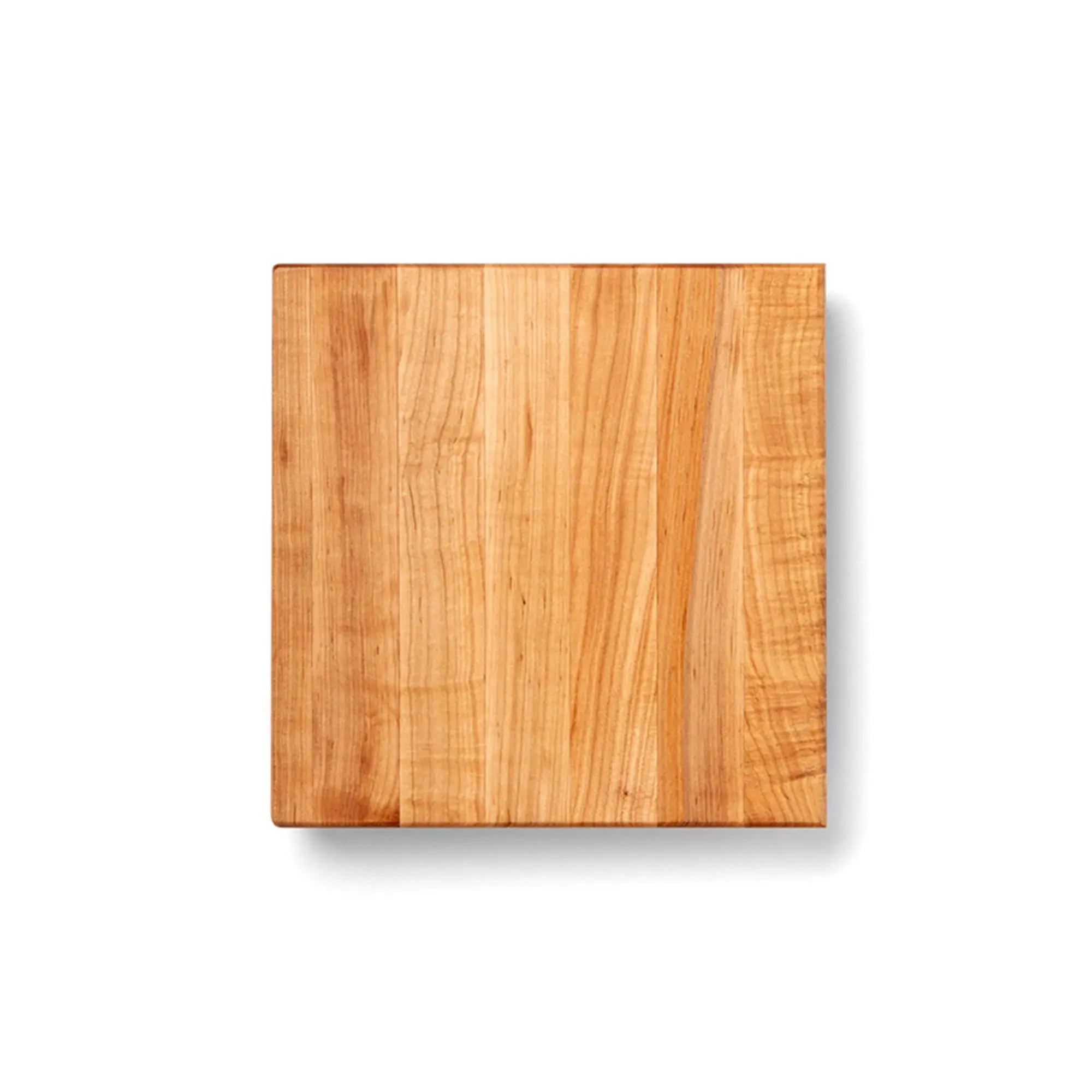 Square Wood Cutting Board B Series W/Feet 12"x12"x1.5" Maple